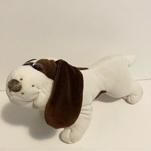 Vintage Pound Puppies Basset Hound Plush Puppy Dog 1980s 1984 Stuffed Animal Toy